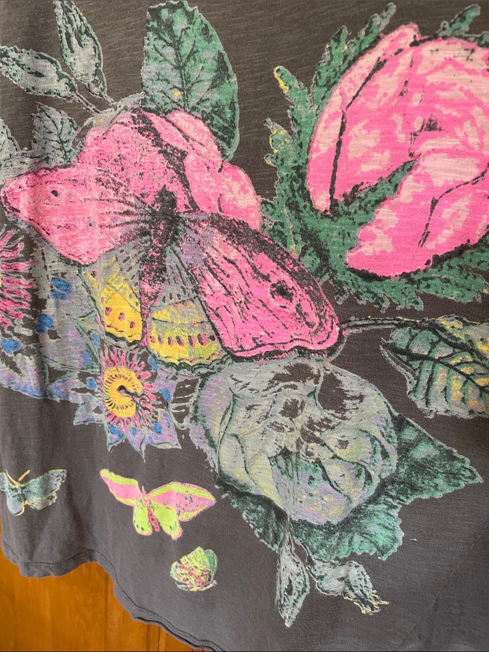 MAGNOLIA PEARL Classic Distressed Tee - Long Sleeve - Picture 7 of 12